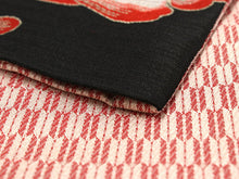 將圖片載入圖庫檢視器 Hanhaba-Obi, Reversible, Women, Black, Red Goldfish