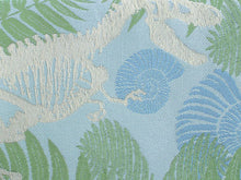 將圖片載入圖庫檢視器 Hanhaba-Obi, Reversible, Women, Light Blue, Beige Dinosaurs and fossils