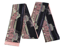 將圖片載入圖庫檢視器 Hanhaba-Obi, Reversible, Women,Black, Red, Tokyo station