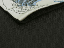 將圖片載入圖庫檢視器 Hanhaba-Obi, Reversible, Women, Beige,Black,Fugakuhyakkei Mt.Fuji
