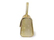 將圖片載入圖庫檢視器 Zori sandles and bag set, Women, Light beige, gold  flower-shaped family crest