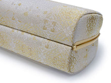將圖片載入圖庫檢視器 Zori sandles and bag set, Women, Gold, silver  flower-shaped family crest