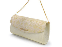 將圖片載入圖庫檢視器 Zori sandles and bag set, Women, Gold,  flower-shaped family crest