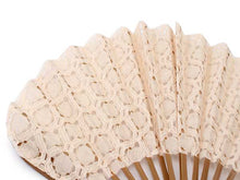 画像をギャラリービューアに読み込む, Sensu, foldable fan, fan bag, 2-piece set in paulownia box,women, light pink, lace