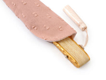 將圖片載入圖庫檢視器 Sensu, Foldable fan, Fan bag, 2-piece set in paulownia box, Women, Pink, Dot pattern