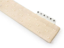 將圖片載入圖庫檢視器 Sensu, Foldable fan, Fan bag, 2-piece set in paulownia box, Women, White, Dot pattern