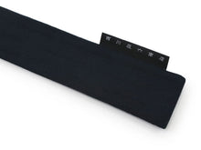画像をギャラリービューアに読み込む, Sensu, Foldable fan, Fan bag, 2-piece set in paulownia box, Men, Black, Plain, Ruler