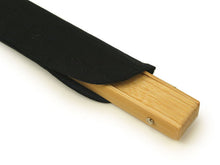 画像をギャラリービューアに読み込む, Sensu, Foldable fan, Fan bag, 2-piece set in paulownia box, Men, Mustard, Plain, Ruler