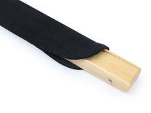 画像をギャラリービューアに読み込む, Sensu, Foldable fan, Fan bag, 2-piece set in paulownia box, Men, Navy, Plain, Ruler