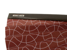 画像をギャラリービューアに読み込む, Sensu, Foldable fan, Fan bag, 2-piece set in paulownia box, Men, Deep red, Lattice pattern