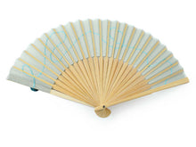 將圖片載入圖庫檢視器 Sensu, Foldable fan, Fan bag, 2-piece set, Women, Silver gray, Plain, Kemari