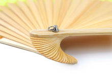 將圖片載入圖庫檢視器 Sensu, Foldable fan, Fan bag, 2-piece set, Women, Bright yellow, Plain, Kemari