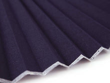 画像をギャラリービューアに読み込む, Sensu, Foldable fan, Fan bag, 2-piece set,Women Bicolor Gray purple, black plain