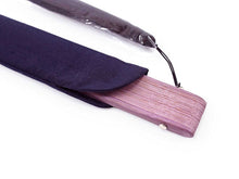 画像をギャラリービューアに読み込む, Sensu, Foldable fan, Fan bag, 2-piece set,Women Bicolor Gray purple, black plain
