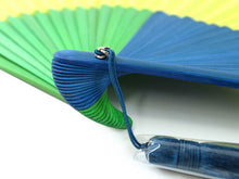 画像をギャラリービューアに読み込む, Sensu, Foldable fan, Fan bag, 2-piece set, Women Multicolor, Yellow, Navy,Green,Plain