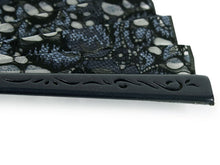 画像をギャラリービューアに読み込む, Sensu, Foldable fan, Fan bag, 2-piece set in paulownia box, Women, Masquerade Navy, Lace
