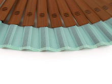 画像をギャラリービューアに読み込む, Sensu, Foldable fan, Fan bag, 2-piece set in gift box, Women, Light blue, Plain, Mini size