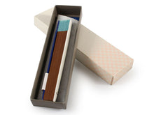 画像をギャラリービューアに読み込む, Sensu, Foldable fan, Fan bag, 2-piece set in gift box, Women, Light blue, Plain, Mini size