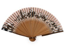 画像をギャラリービューアに読み込む, Sensu, Foldable fan, Fan bag, 2-piece set in gift box, Women, Beige, Panda