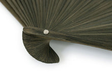 画像をギャラリービューアに読み込む, Sensu, Foldable fan, Fan bag, 2-piece set in gift box, Men, Blue Stylish Itimatsu, checkered pattern