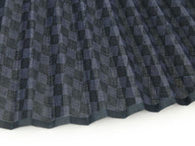 画像をギャラリービューアに読み込む, Sensu, Foldable fan, Fan bag, 2-piece set in gift box, Men, Blue Stylish Itimatsu, checkered pattern