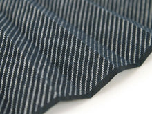 画像をギャラリービューアに読み込む, Sensu, Foldable fan, Fan bag, 2-piece set in gift box, Men, Navy, Stylish, Stripe