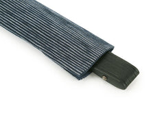 画像をギャラリービューアに読み込む, Sensu, Foldable fan, Fan bag, 2-piece set in gift box, Men, Navy, Stylish, Stripe