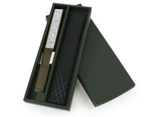 画像をギャラリービューアに読み込む, Sensu, Foldable fan, Fan bag, 2-piece set in gift box, Men, White, Stylish, Dot