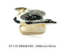 Load image into Gallery viewer, Ukiyoe 'Miyamoto no Musashi Attacking the Giant Whale' OBIDOME;Sash Clip for Japanese Traditional Kimono