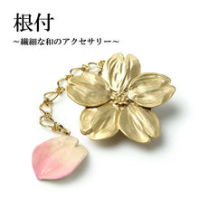 画像をギャラリービューアに読み込む, Sakura, Cherry Blossoms NETSUKE;Japanese Traditional Accessary