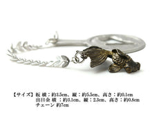 Load image into Gallery viewer, Metal color Goldfish NETSUKE;Japanese Traditional Accessary