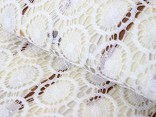 Load image into Gallery viewer, Lace Kimono, Women,Hitoe, Cool, Brown, Vertical stripes with circles and curves