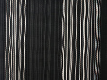 將圖片載入圖庫檢視器 Women's Silk HAKATA-ORI Nagoya Obi Belt With Tailoring - Black, Light Beige Stripe Pattern-