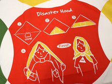 將圖片載入圖庫檢視器 Furoshiki Disaster Hood 15ways to tie pattern