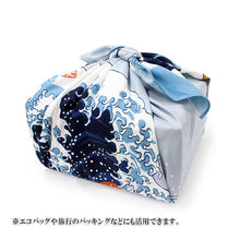 將圖片載入圖庫檢視器 Furoshiki, Japanese Hokusai nami The Great Wave pattern