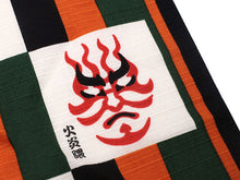 画像をギャラリービューアに読み込む, Small Furoshiki, White Kabuki