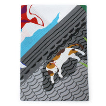 画像をギャラリービューアに読み込む, Small Furoshiki, Blue Calico cat Mike Carp Streamer