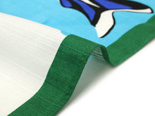 画像をギャラリービューアに読み込む, Small Furoshiki, Blue Calico cat Mike Carp Streamer