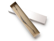 將圖片載入圖庫檢視器 Women's haori string, blue gray pearl beads clip-on