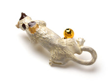 將圖片載入圖庫檢視器 SUU Calico Cat NETSUKE; Japanese Traditional Accessary