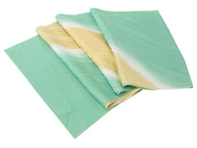 將圖片載入圖庫檢視器 Women's Obiage mint green brown beige running water