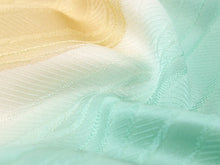 將圖片載入圖庫檢視器 Women's Obiage mint green brown beige running water