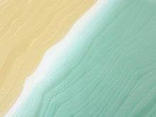 將圖片載入圖庫檢視器 Women's Obiage mint green brown beige running water