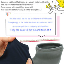 Load image into Gallery viewer, Japanese Tabi socks 3 colors set 22~25cm