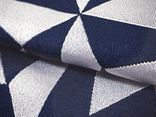 將圖片載入圖庫檢視器 Men's belt ( silver&navy blue / ASANOHA ) Tie it when you wear a yukata or kimono