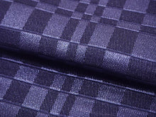 將圖片載入圖庫檢視器 Men's belt ( navy&dark purple / checkerboard ) Tie it when you wear a yukata or kimono