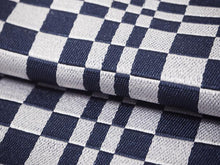 將圖片載入圖庫檢視器 Men's belt ( navy&gray / checkerboard ) Tie it when you wear a yukata or kimono