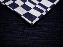 將圖片載入圖庫檢視器 Men's belt ( navy&gray / checkerboard ) Tie it when you wear a yukata or kimono