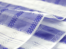 Load image into Gallery viewer, Children's Nylon Obi Belt; Heko-Obi for Japanese Traditional Kimono/Yukata: Blue Purple Stripe