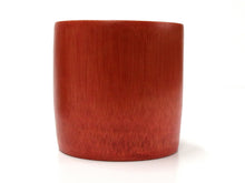 Load image into Gallery viewer, Japanese Bamboo Craft: Cup Small Vermilion
